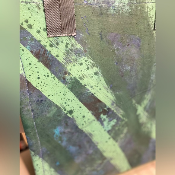 Hand painted large oversized bag.Guys and dolls theater. Buy one get one free - Picture 4 of 10